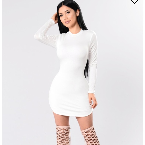 Fashion Nova White dress - Picture 2 of 3